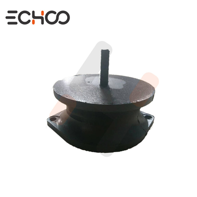 Đen cao su đệm cho HAMM HD74 Compactor Rollers Đường bộ phận máy