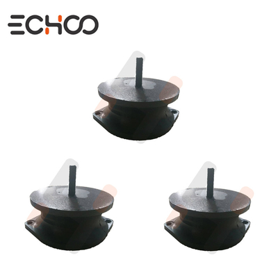 Bộ đệm cao su đen cho HAMM HD85 Compactor Rollers Vibration Damping