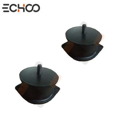 Đặt đệm cao su CA250 cho Dynapac đi trên xe lăn
