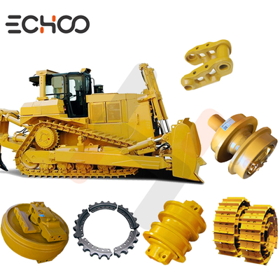 Bulldozer D11R Bottom Roller Upper Roller Sprocket Track Link Assy Chassis Các bộ phận nhà cung cấp