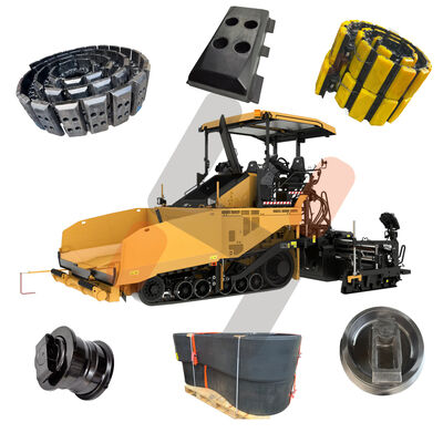 Các bộ phận của xe chở xe cho Asphalt Paver OEM Các bộ phận thay thế phía trước Idler Track Roller Sprocket
