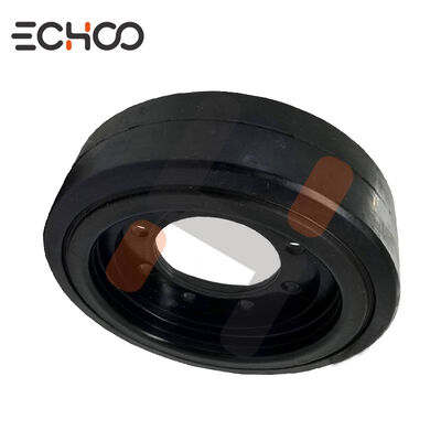 Bánh xe lốp đặc cao su chất lượng cao cho máy làm đường